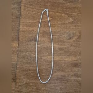 Sterling silver necklace